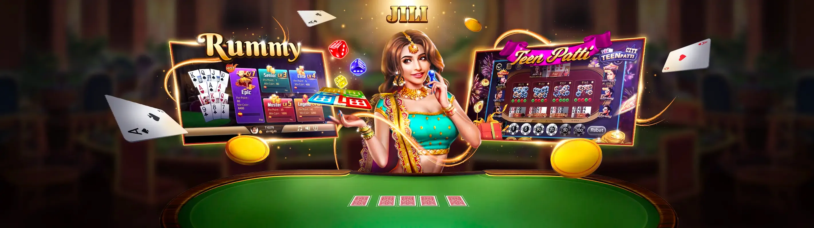 Bàn Baccarat trực tuyến sang trọng tại ku99 casino